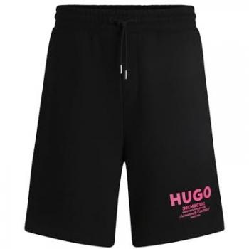 Hugo NOMARIO Herren-Shorts im Baggy‑Fit Schwarz XL
