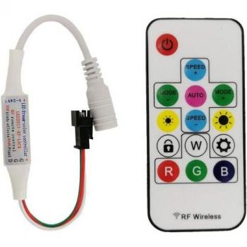 DC USB Pixel Remote Controller Mini 21key