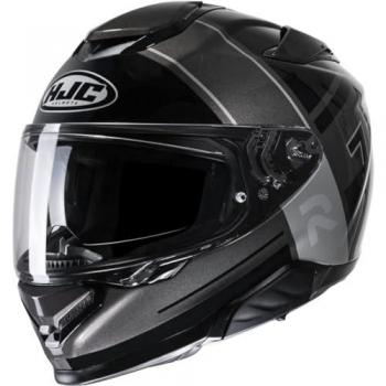 HJC RPHA 71 Zecha Helm Schwarz Grau Silber M male
