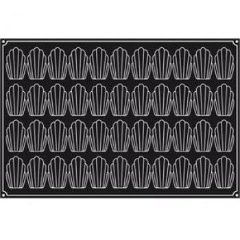 44-Cup Madeleine Silicone Mold – Pavoflex CF161
