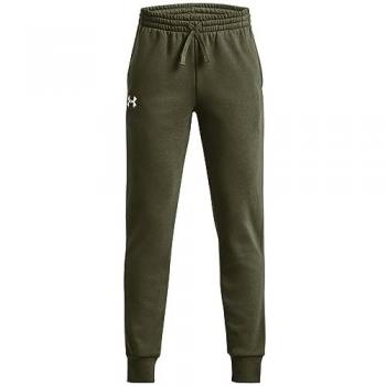 Calça Under Armour UA Rival Fleece Verde para Meninos e Meninas