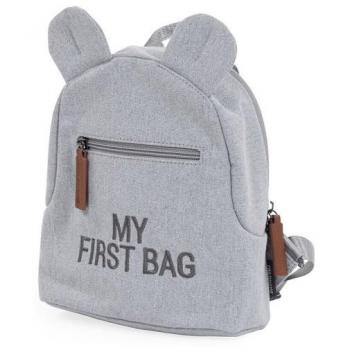 Zaino grigio in tela per bambini My First Bag