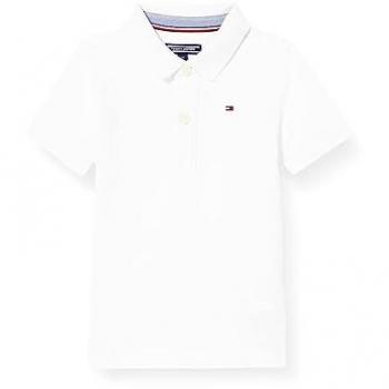 Tommy Hilfiger Kids Polo Shirt 7Y, weiß, Regular Fit, Größe S