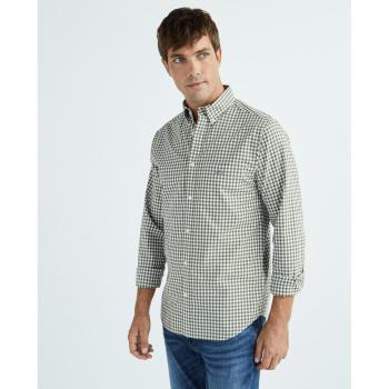 Camisa Gant Vichy Popelín de Cuadrícula