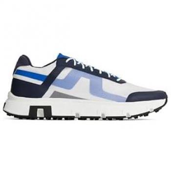 J.Lindeberg Vent 500 Herren Golfschuhe, weiss/blau, standard, ohne Spikes, 10,5