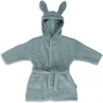 Peignoir d’éponge vert marine pour enfants JOLLEIN (1‑2 ans)