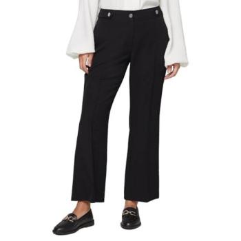 Petite Black Smart Bootcut Pants – Wallis Women, Size 12
