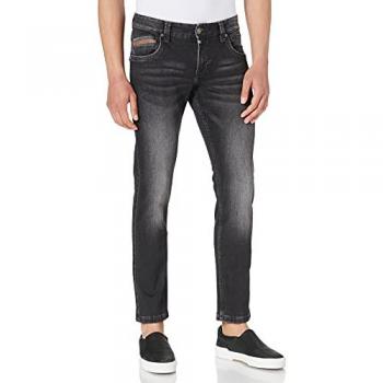 Timezone Slim-Fit Jeans Edward in Grau und Schwarz