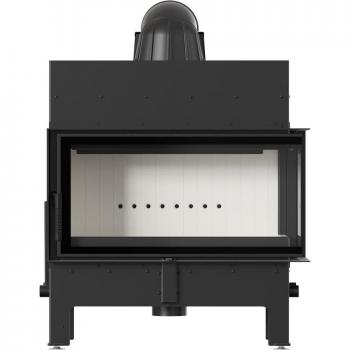 KRATKI Floki L Right 12 kW Steel Fireplace Ø 200