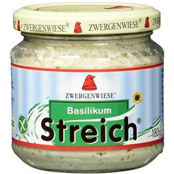 Zwergenwiese Bio Brotaufstrich Basilikum, 180 g