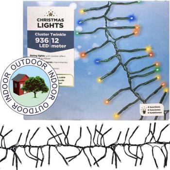 Guirlande de Noël LED Multicolore 12 m