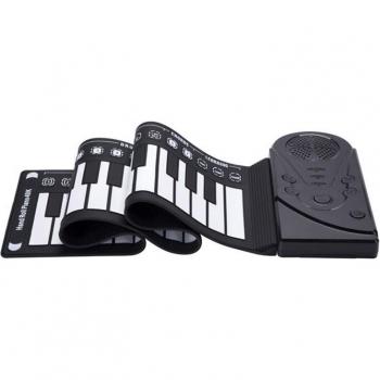 49-Key Electronic Roll-Up Piano for Children