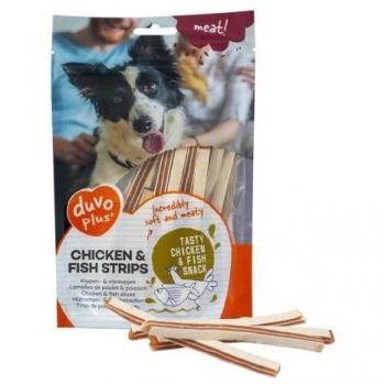 Duvo Plus Snacks de Pescado y Pollo para Perros 80 Gr