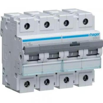 Hager HMC490 4p automatico 100A 15kA, 6 metri