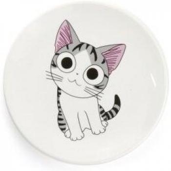 Cute Cat Cartoon Fruit Dish