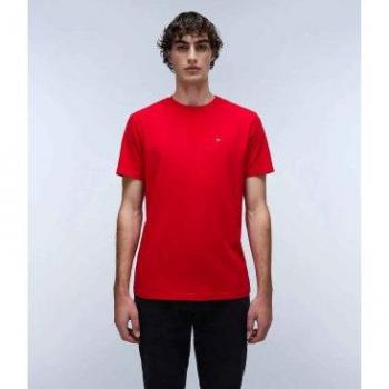 Men's Napapijri Red T-Shirt