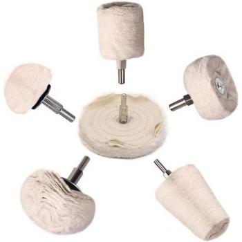 BijouPolish 6‑Piece Aluminum & Steel Wheels