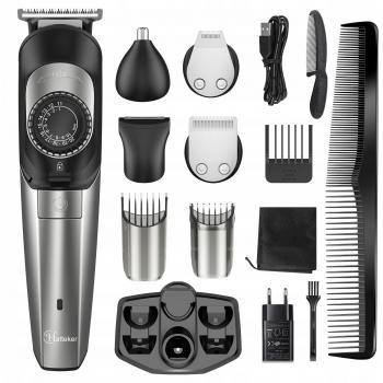 Hatteker Tondeuse Multi‑Usage – Cheveux, Barbe et Poils de Nez