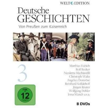 Deutsche Geschichten 3: Von Preußen zum Kaiserreich / WELT-Edition [8 DVDs]