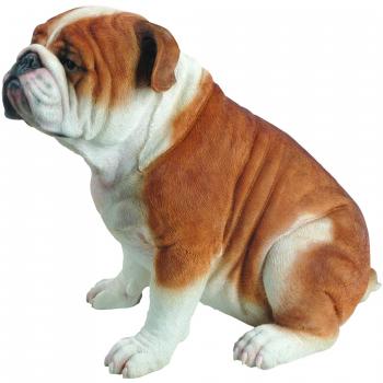 Vivid Arts Premium Bulldog Resin Ornament – 11”