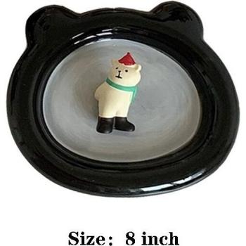 LadyCC Bear Dinner Plate