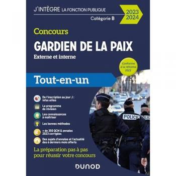 Benoît Priet Concours Gardien De La Paix 2023-2024: Tout-En-Un (2023-2024)