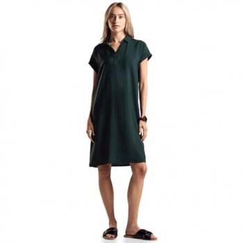 STREET ONE Blusenkleid mit Kragen und Ausschnitt