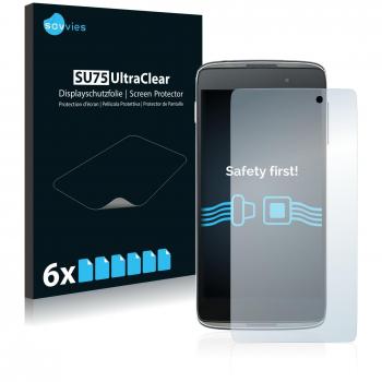 Savvies Película Protectora Alcatel One Touch Idol 3 (4.7) 6 Unidades