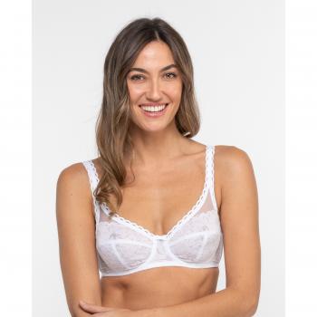 Playtex Bügel‑BH mit Cups P0BVT Frau Weiß EU 75B /UK 34B – Premium‑Support