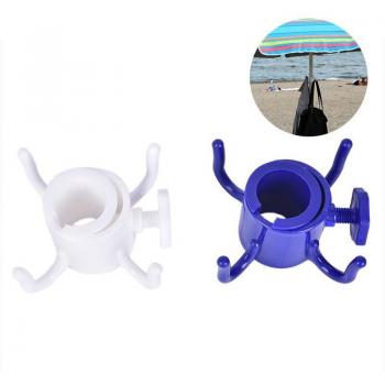 Four-Pronged Umbrella Holder for Outdoor Activities