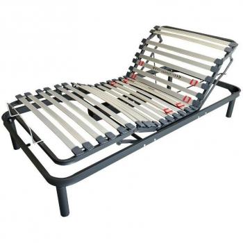 Cama Articulada de Acero 90x190 cm con Motor y Somier