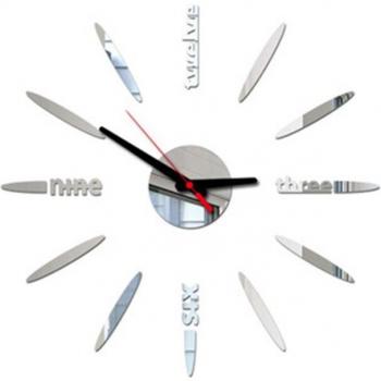 Acrylic Mirror Stickers Clock