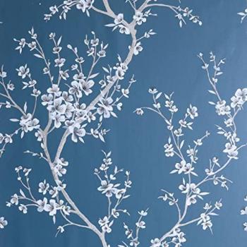 Arthouse Oriental Trail Teal Wallpaper Floral Dark Blue Decor