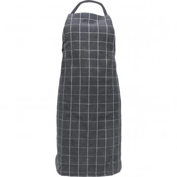 Tovagliolo da cucina New Squares 60x90 grigio, tessuto cotone