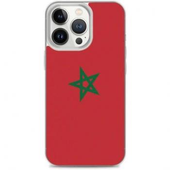 Soft Moroccan Flag iPhone 13 Pro Shell