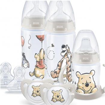 NUK Disney Winnie the Pooh Baby Bottle and Nipple Gift Set