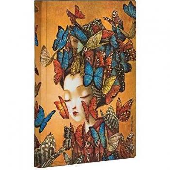 Paperblanks Cuadernos de Tapa Blanda Flexi Madama Butterfly | Rayado | Mini