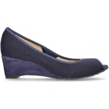 Mascaró Chic Woman – Calzado de Tela elástica, Azul Marino