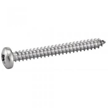 Vis à tôle A4 4,8×45 mm tête cylindrique bombée (200 pièces)