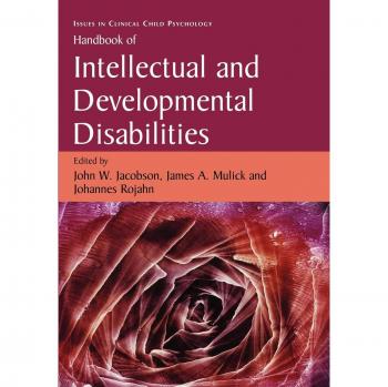 Handbook of Intellectual and Developmental Disabilities (Issues in Clinical Child Psychology)