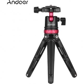Andoer Mini Tripod for Canon Nikon Sony DSLRs and GoPro