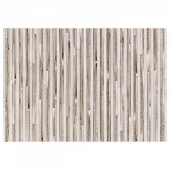 Tappeto in pelle di vacca patchwork 120 x 170 cm