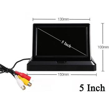 Folding 4.3 and 5 Super Bright Reversing Display