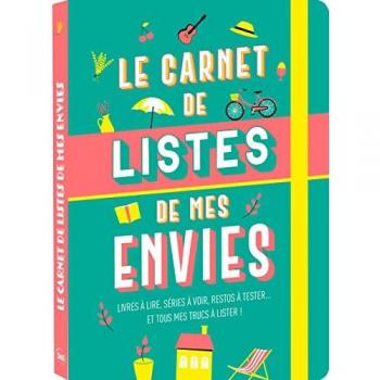 Le carnet de listes de mes envies : livres à lire, séries à voir, restos à tester... et tous mes trucs à lister !