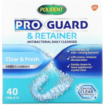 Pro Guard Limpiador de Retenedores Polident