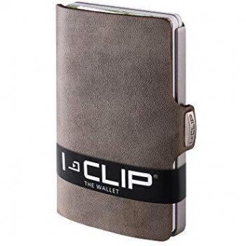 I-CLIP Original Portafoglio Uomo Slim Pelle
