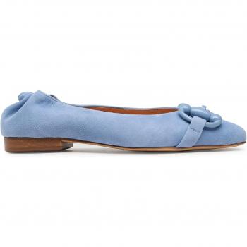 R.Polański Damen Ballerinas 1611 in Blau