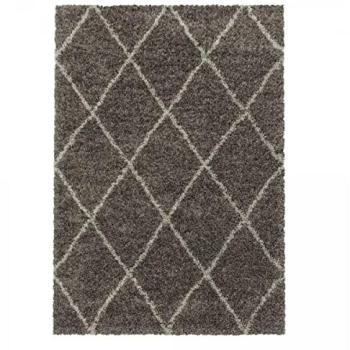 Tapis shaggy berbère 120x170 taupe