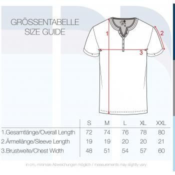 Solid Digos Herren Kurzarm Shirt mit Grandad Ausschnitt aus 100% Baumwolle, Größe: S, Farbe: Insignia Blue