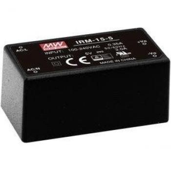 MEAN WELL IRM-15-15 15 V/DC 1 A Netzteil